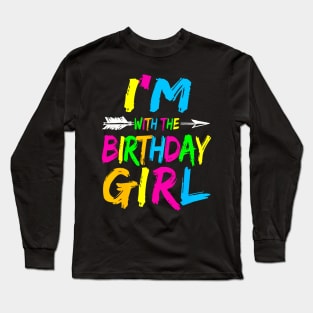 Im With The Birthday Girl Happy Halloween Long Sleeve T-Shirt